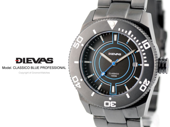 迪瓦斯Dievas經(jīng)典藍色腕表