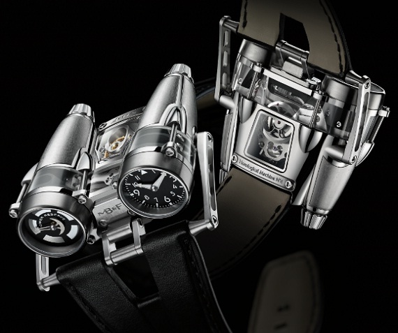 MB&F HM4 Thunderbolt運輸機引擎造型手表