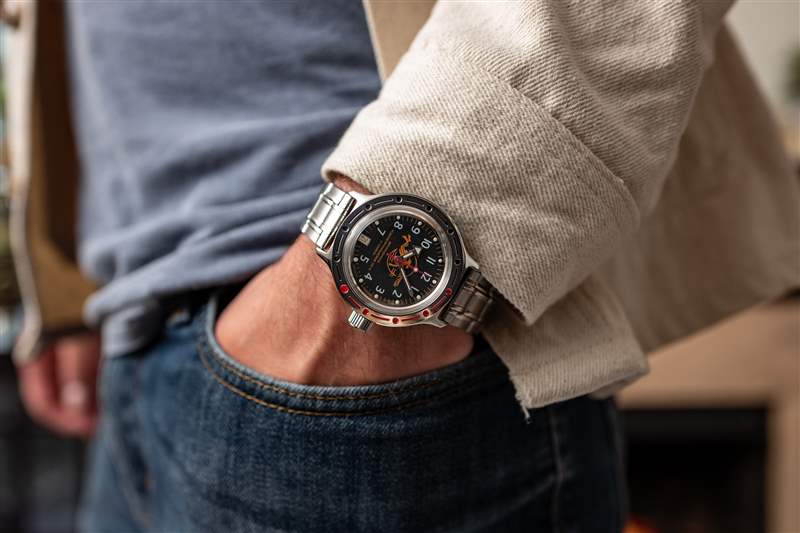 親身體驗(yàn)Vostok Amphibia“Scuba Dude”編號420380