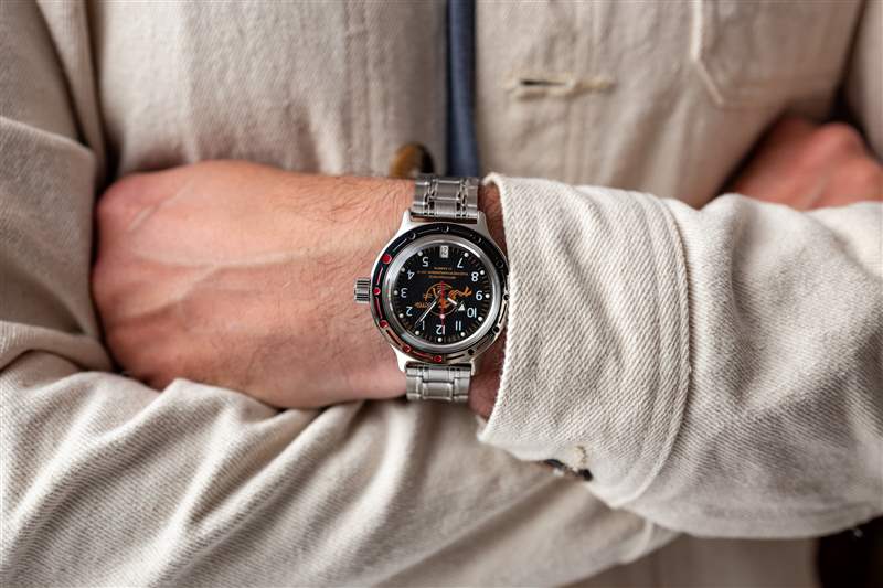 親身體驗(yàn)Vostok Amphibia“Scuba Dude”編號420380