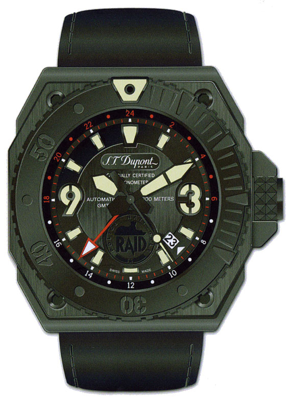 圣杜邦“服務(wù)無故障”RAID 手表