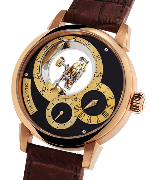 托馬斯·普雷舍三軸陀飛輪調節器腕表