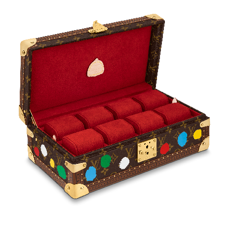 風(fēng)格部分路易威登x草間彌生設(shè)計(jì)的迷人波點(diǎn)手表盒