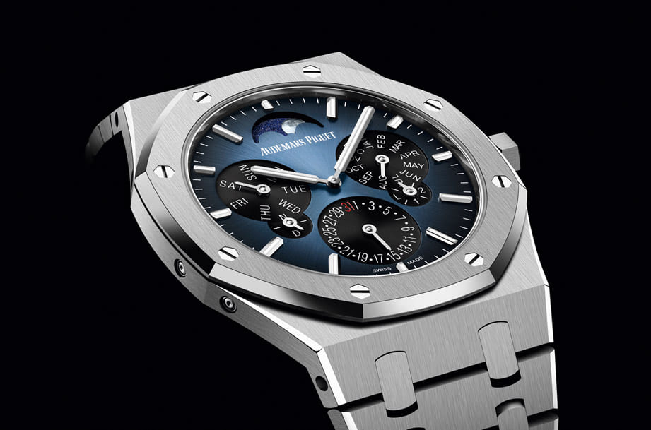 AP皇家橡樹RD#2接班作自動超薄萬年歷改鈦金屬表殼限量登場