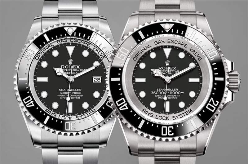 勞力士防水最強的Deepsea與Deepsea Challenge比較