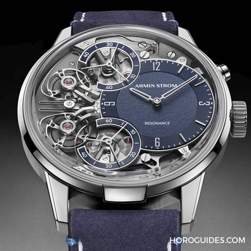 ARMIN STROM - 湛藍(lán)入作，Armin Strom鏡像共振腕表新色亮相