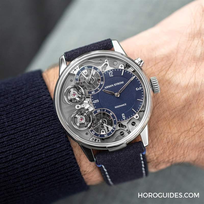ARMIN STROM - 湛藍(lán)入作，Armin Strom鏡像共振腕表新色亮相