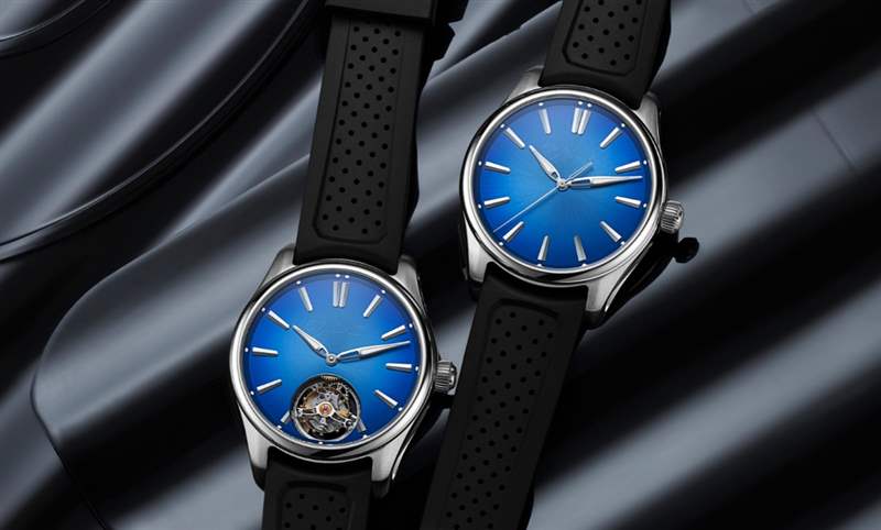 超醒目北極藍(lán)面盤加持！ 亨利慕時(shí)開拓者系列表徑40毫米新規(guī)格現(xiàn)身