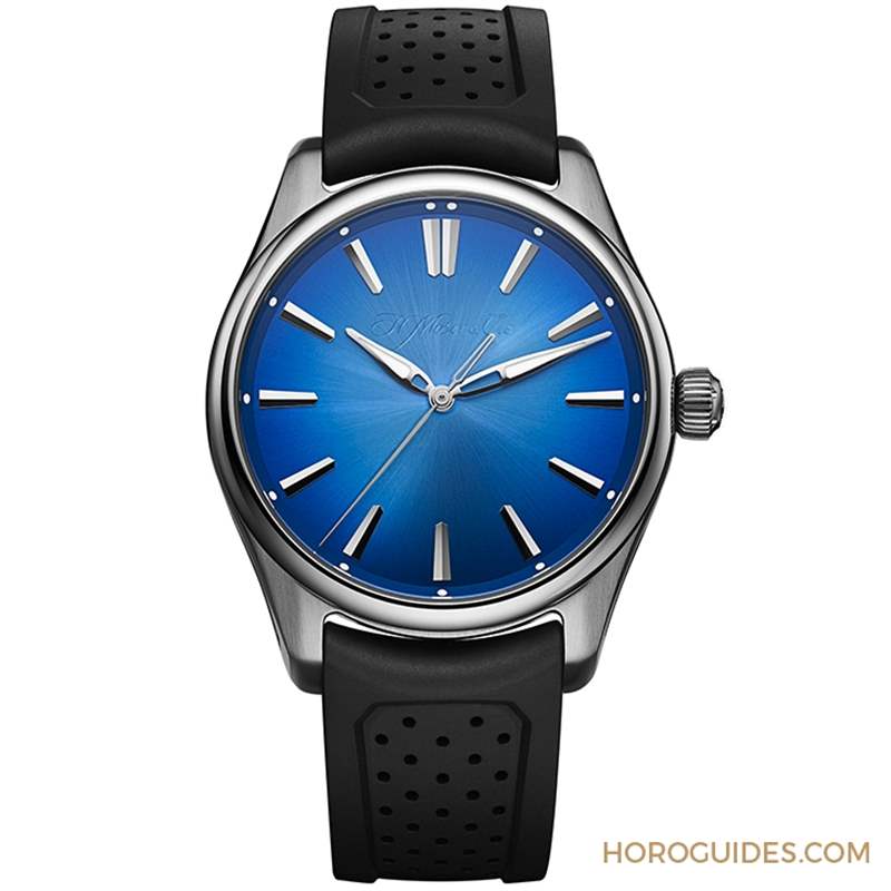 H. MOSER & CIE - 超醒目北極藍(lán)面盤加持！ 亨利慕時(shí)開拓者系列表徑40毫米新規(guī)格現(xiàn)身