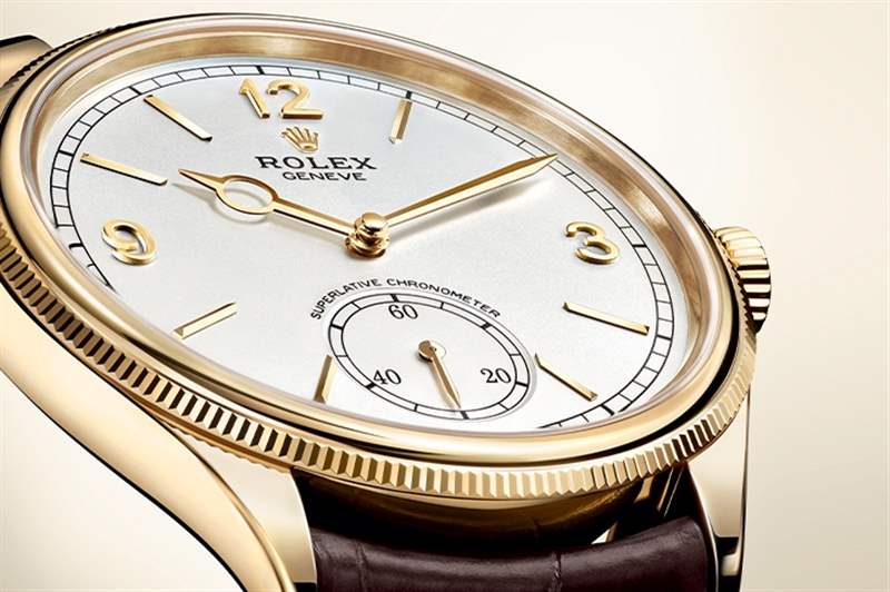 ROLEX - 勞力士全新系列Perpetual 1908，小三針、貴金屬、7140新機芯配透明底蓋