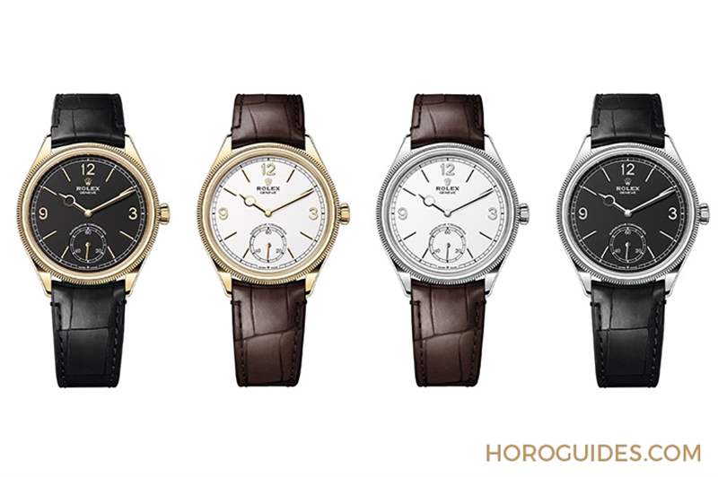 ROLEX - 勞力士全新系列Perpetual 1908，小三針、貴金屬、7140新機芯配透明底蓋