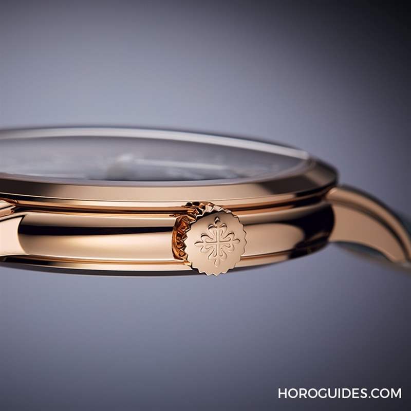 PATEK PHILIPPE - 百達翡麗Calatrava 5224R-001兩地時間腕表原創(chuàng)二十四小時顯示