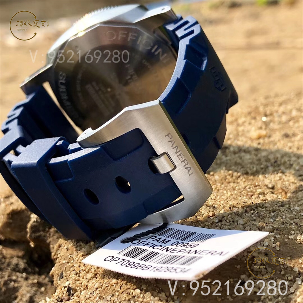 VS廠(SBF廠)沛納海pam959藍(lán)陶瓷圈做工評測,VS廠沛納海959