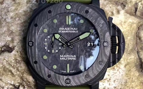 VS廠(SBF廠)沛納海961軍綠風(fēng)格碳纖維腕表做工怎么樣