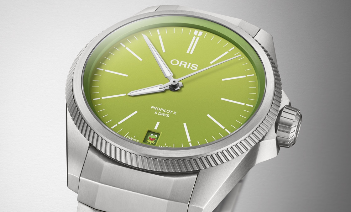 ORIS - 以歡樂為靈感，Oris ProPilot x Kermit聯名腕表