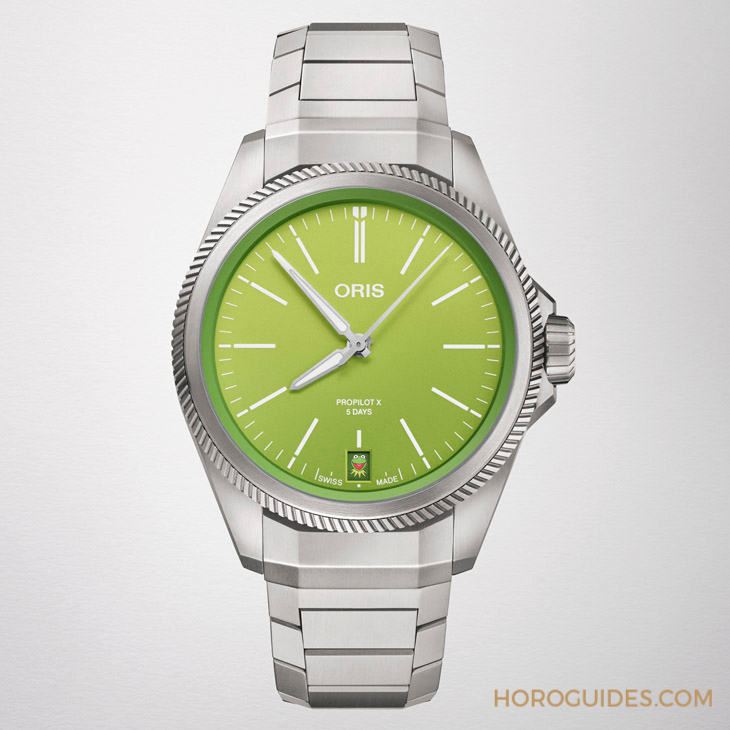 ORIS - 以歡樂為靈感，Oris ProPilot x Kermit聯名腕表