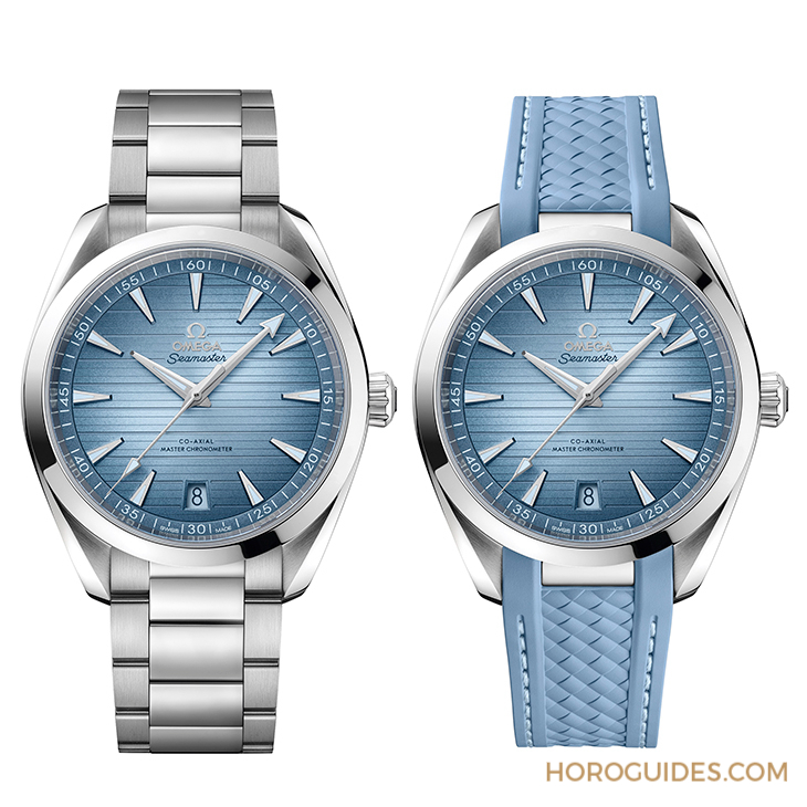 OMEGA - OMEGA海馬系列75周年，夏日藍(lán)面11員全新報(bào)到！ 色調(diào)深淺絕妙對(duì)應(yīng)防水深度