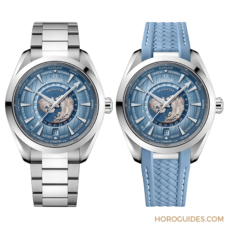 OMEGA - OMEGA海馬系列75周年，夏日藍(lán)面11員全新報(bào)到！ 色調(diào)深淺絕妙對(duì)應(yīng)防水深度