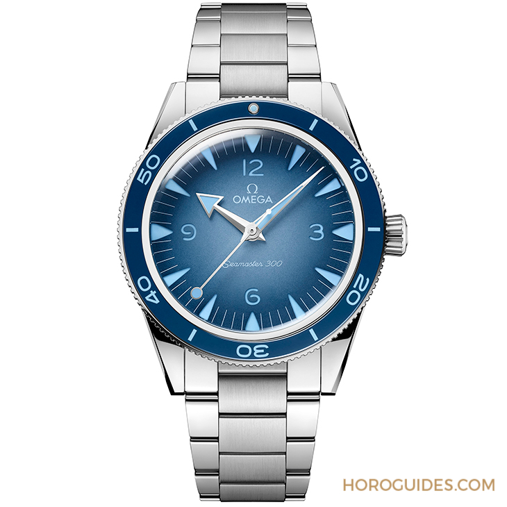 OMEGA - OMEGA海馬系列75周年，夏日藍(lán)面11員全新報(bào)到！ 色調(diào)深淺絕妙對(duì)應(yīng)防水深度
