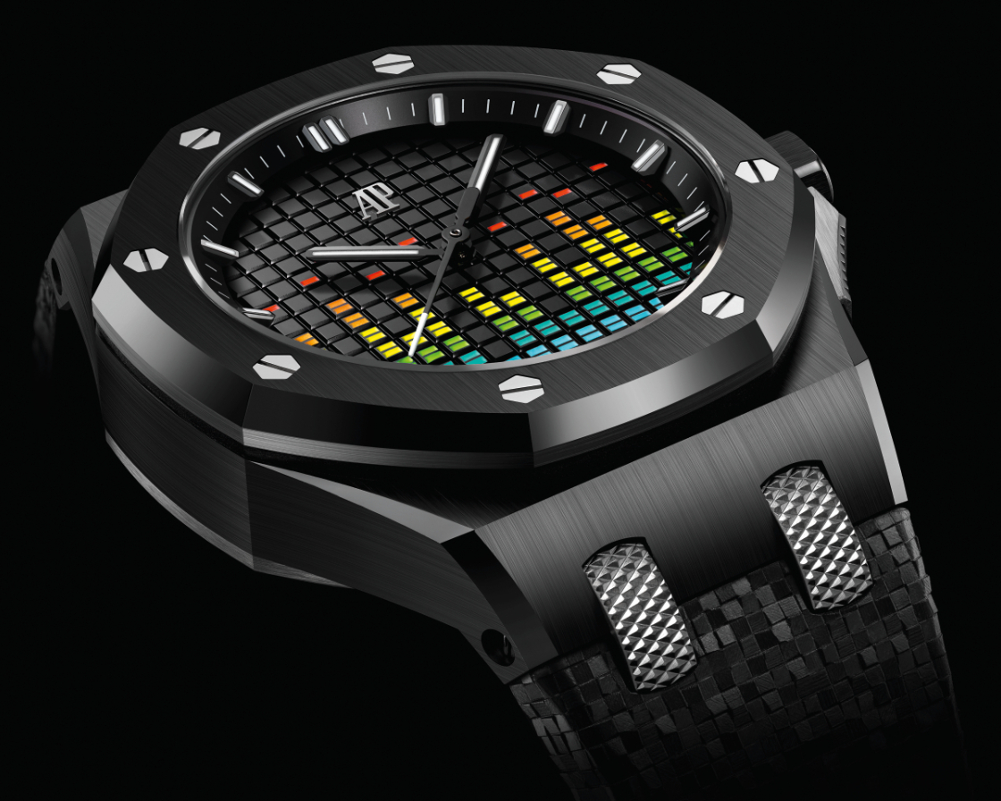 愛(ài)彼推出限量版37毫米音樂(lè)系列腕表Royal Oak Offshore Music Edition 77600CE