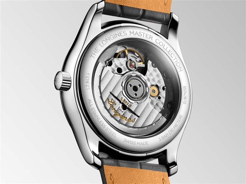 『新表』浪琴推出Master Small Seconds小秒針腕表：凹雕時標