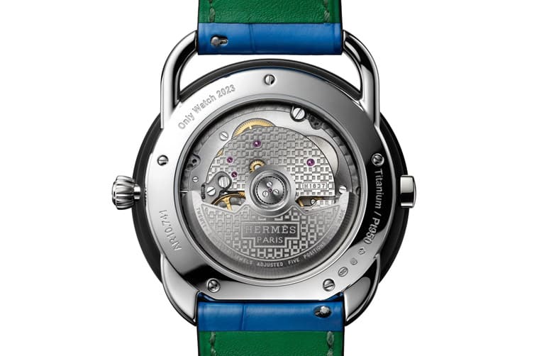愛馬仕Arceau世界時(shí)間手表因一個(gè)原因面盤換上繽紛彩色
