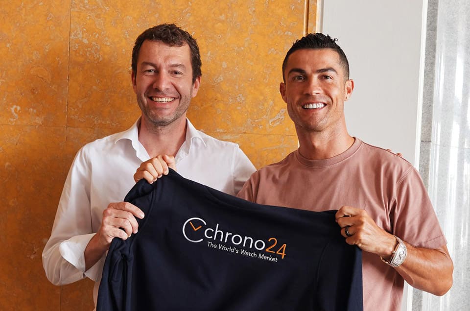 C羅開始賣手表？！足球天王投資二手表交易平臺加碼秀出滿天星夯表