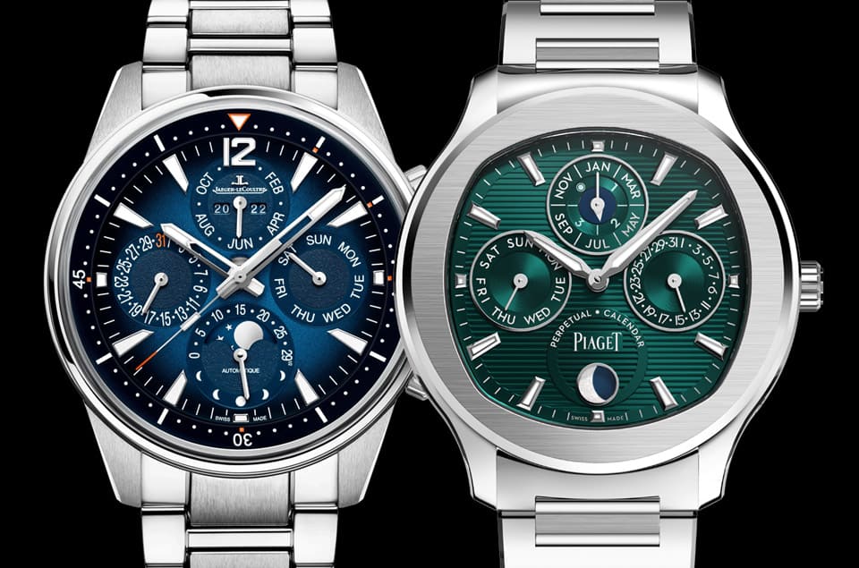 「百萬不銹鋼萬年歷運動表」積家Polaris與伯爵Polo比較