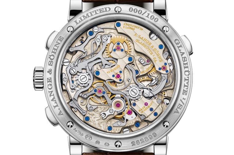 朗格1815追針萬年歷白金鮭魚面限量100只新發(fā)行