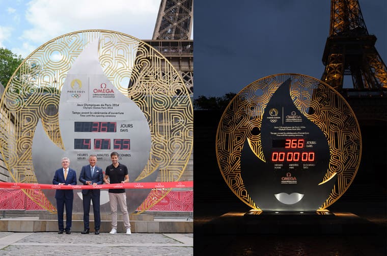 2024年巴黎奧運倒數計時開始！歐米茄搶頭香發表第一款紀念表