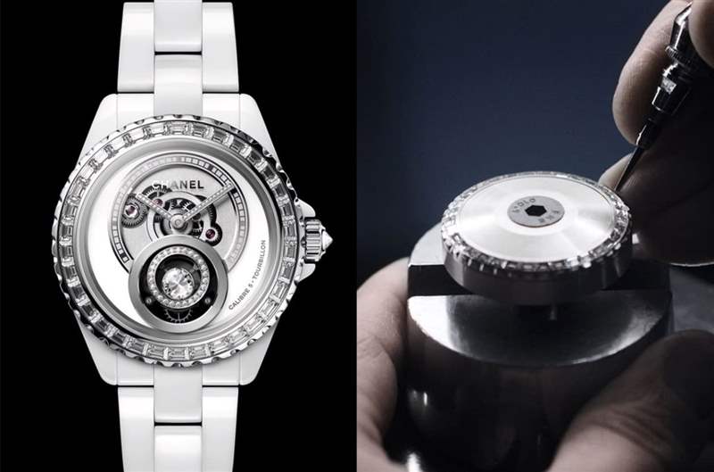 [2023夢(mèng)幻表賞析]香奈兒J12鉆石陀飛輪備受收藏家青睞三大亮點(diǎn)