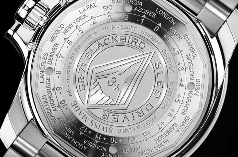 BALL WATCH AeroGMT Sled Driver蘊含夜光三地時間強大機能向美軍傳奇飛行員致敬