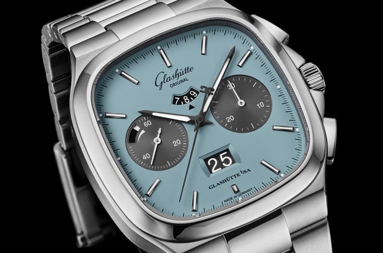 GO格拉蘇蒂原創(chuàng)Seventies計(jì)時(shí)碼表追加兩款新色面盤TIFFANY藍(lán)也入列