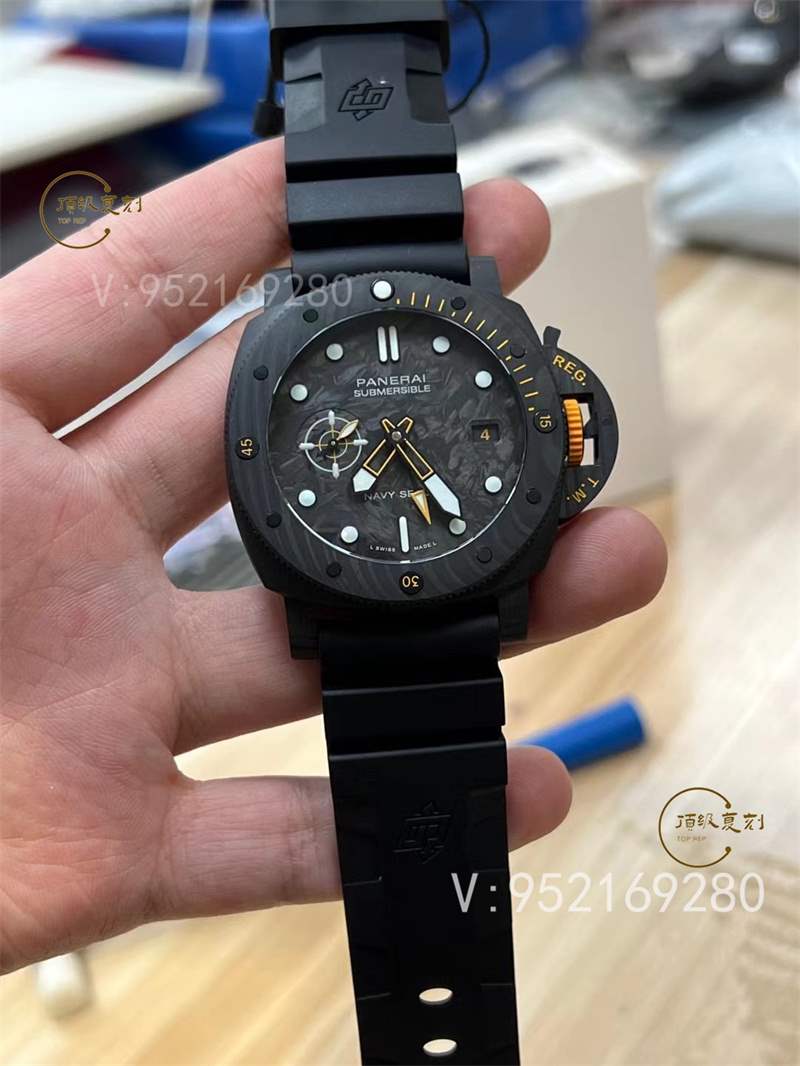 VS廠(SBF廠)沛納海碳纖維pam1324海豹突擊隊(duì)限量版做工評(píng)測(cè)