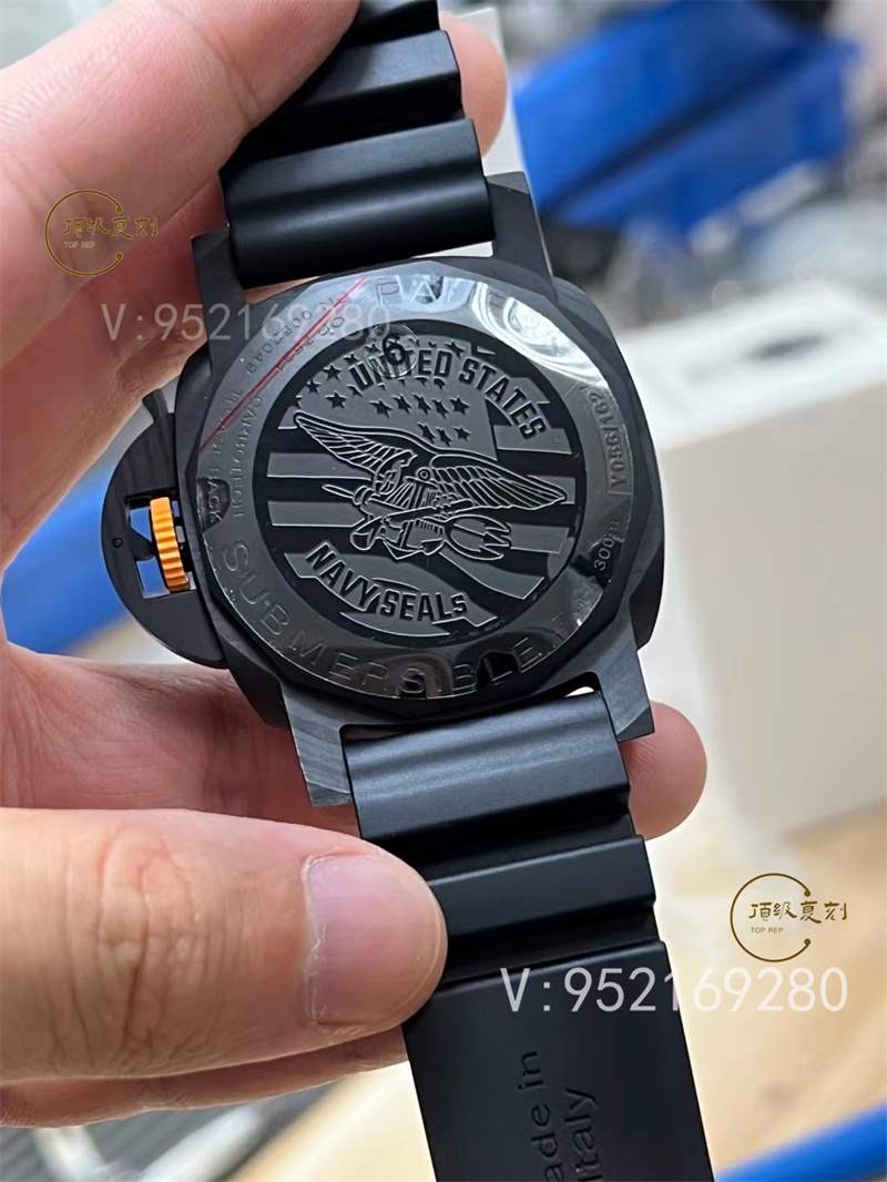 VS廠(SBF廠)沛納海碳纖維pam1324海豹突擊隊(duì)限量版做工評(píng)測(cè)