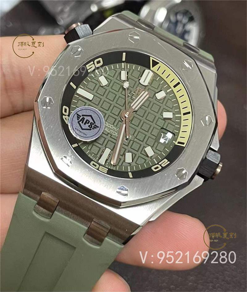 APS廠愛(ài)彼AP15720真假對(duì)比評(píng)測(cè),APS廠愛(ài)彼15720對(duì)比正品區(qū)別大嗎