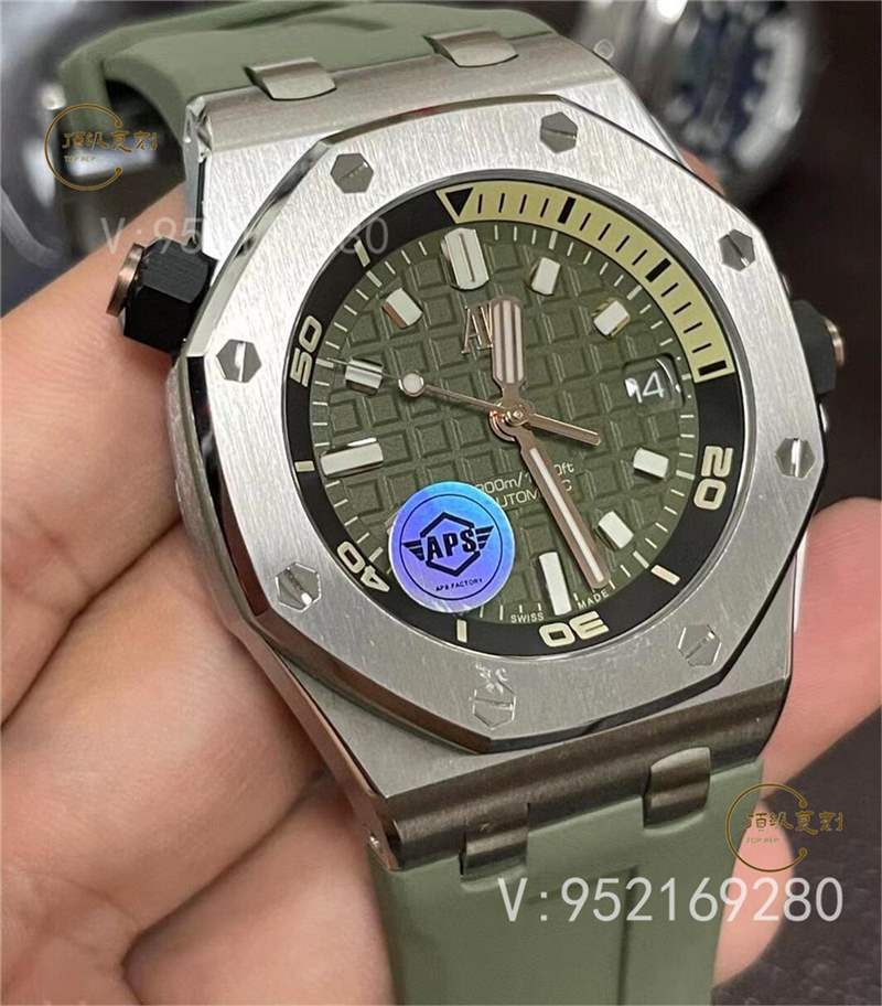 APS廠愛(ài)彼AP15720真假對(duì)比評(píng)測(cè),APS廠愛(ài)彼15720對(duì)比正品區(qū)別大嗎