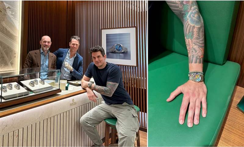 ROLEX - 體會它，勝過理解它：John Mayer入手的勞力士Day-Date 36「拼圖面」