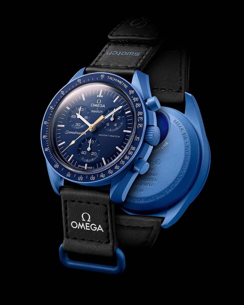 MoonSwatch推出藍月升級特別版，Moonshine Gold指針重回表面