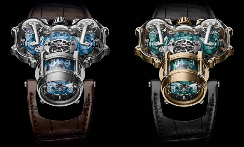 MB&F - 最美機(jī)芯雙色齊發(fā)｜MB&F HM9 Sapphire Vision