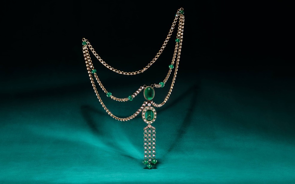 Piaget推出2枚高級珠寶手工墜飾時(shí)計(jì)：黃金工藝與寶石鑲嵌