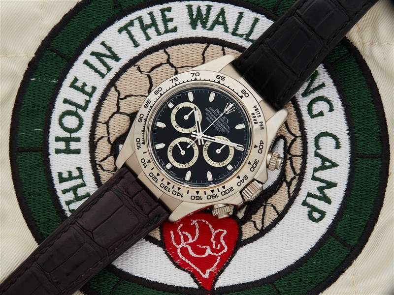 Paul Newman的2枚Rolex Daytona計(jì)時(shí)碼表分別以超過100萬美元成交