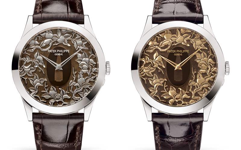 Patek Philippe推出Rare Handcrafts珍稀工藝時計作品：琺瑯、雕刻與細木鑲嵌工藝