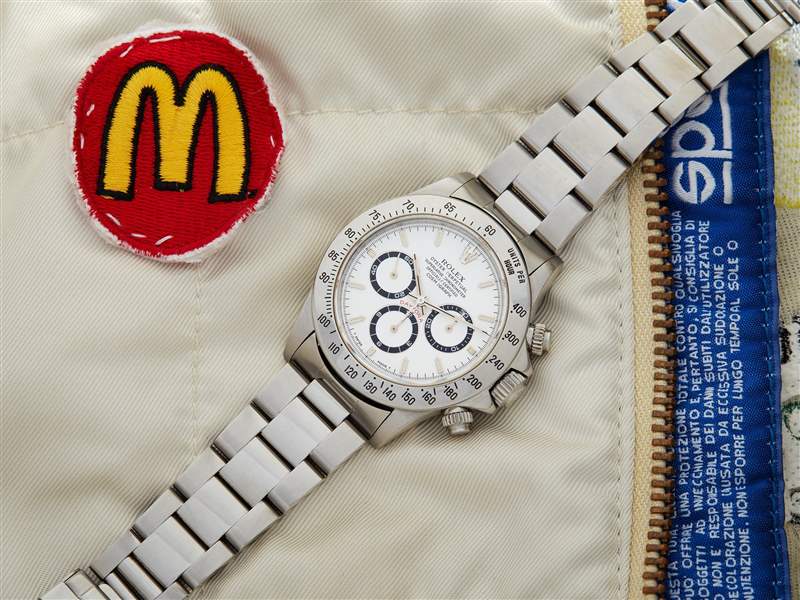 Paul Newman的2枚Rolex Daytona計(jì)時(shí)碼表分別以超過100萬美元成交