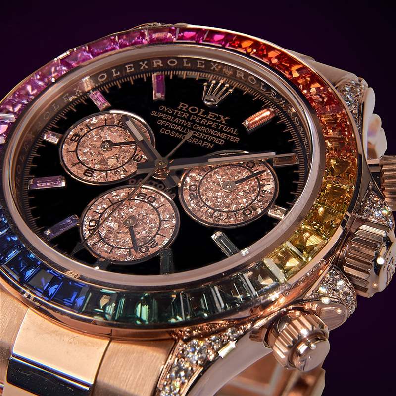 還原度跟原廠超像，讓人見識到這間訂製珠寶品牌的功力所在。（IG@cagaudubai）