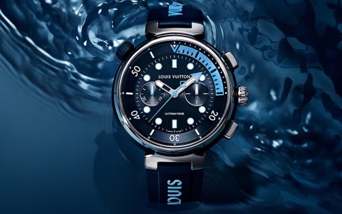 Louis Vuitton推出Tambour Street Diver Chronograph潛水計(jì)時(shí)碼表