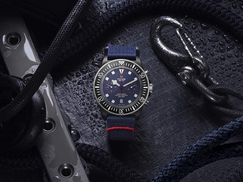 『新表』帝舵推出Pelagos FXD Alinghi Red Bull Racing Edition大三針腕表和計時碼表：碳復合材料表殼，藍白灰帆船色