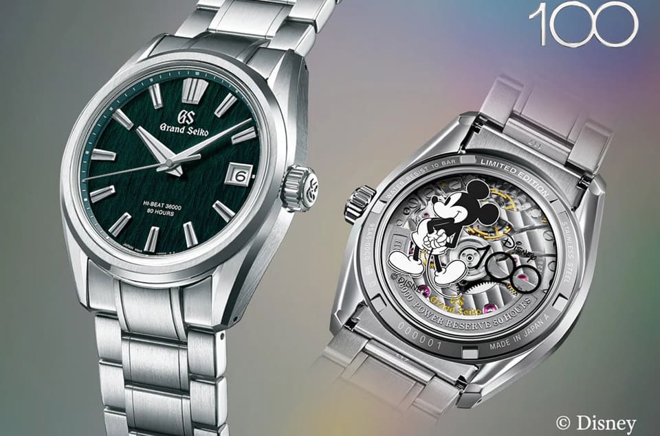GRAND SEIKO推出迪士尼100周年紀念表限量數(shù)、發(fā)售方式、價格總整理