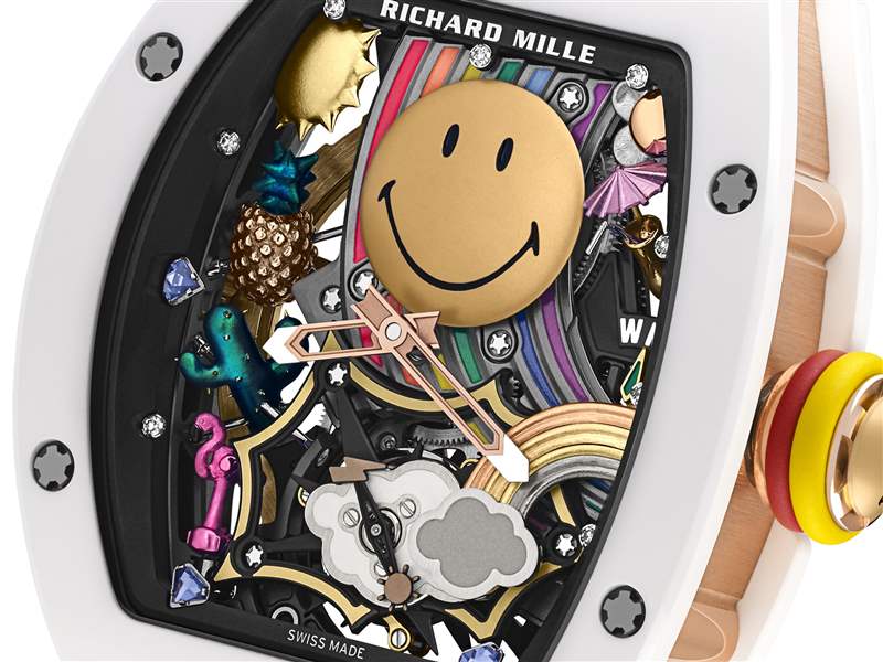 理查德米勒的詩意時(shí)間：Smiley笑臉、宇宙和芭蕾舞