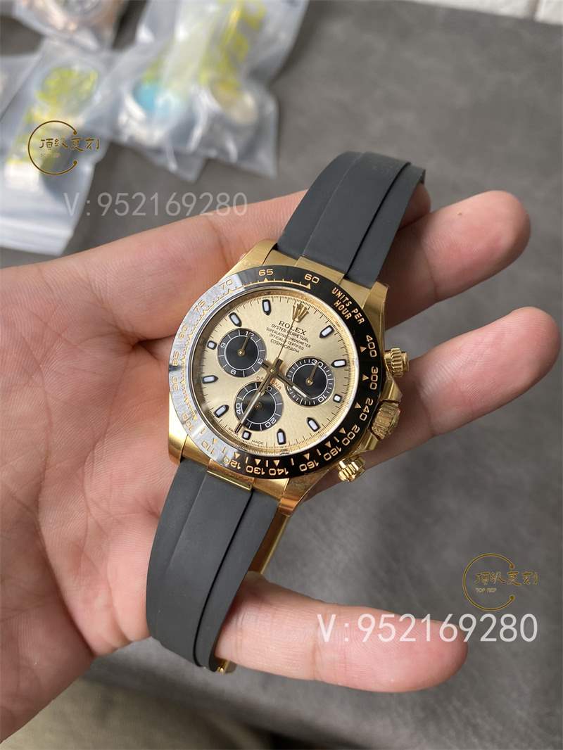 勞力士余文樂迪通拿4130機芯復刻表BT廠和C廠那個做的好